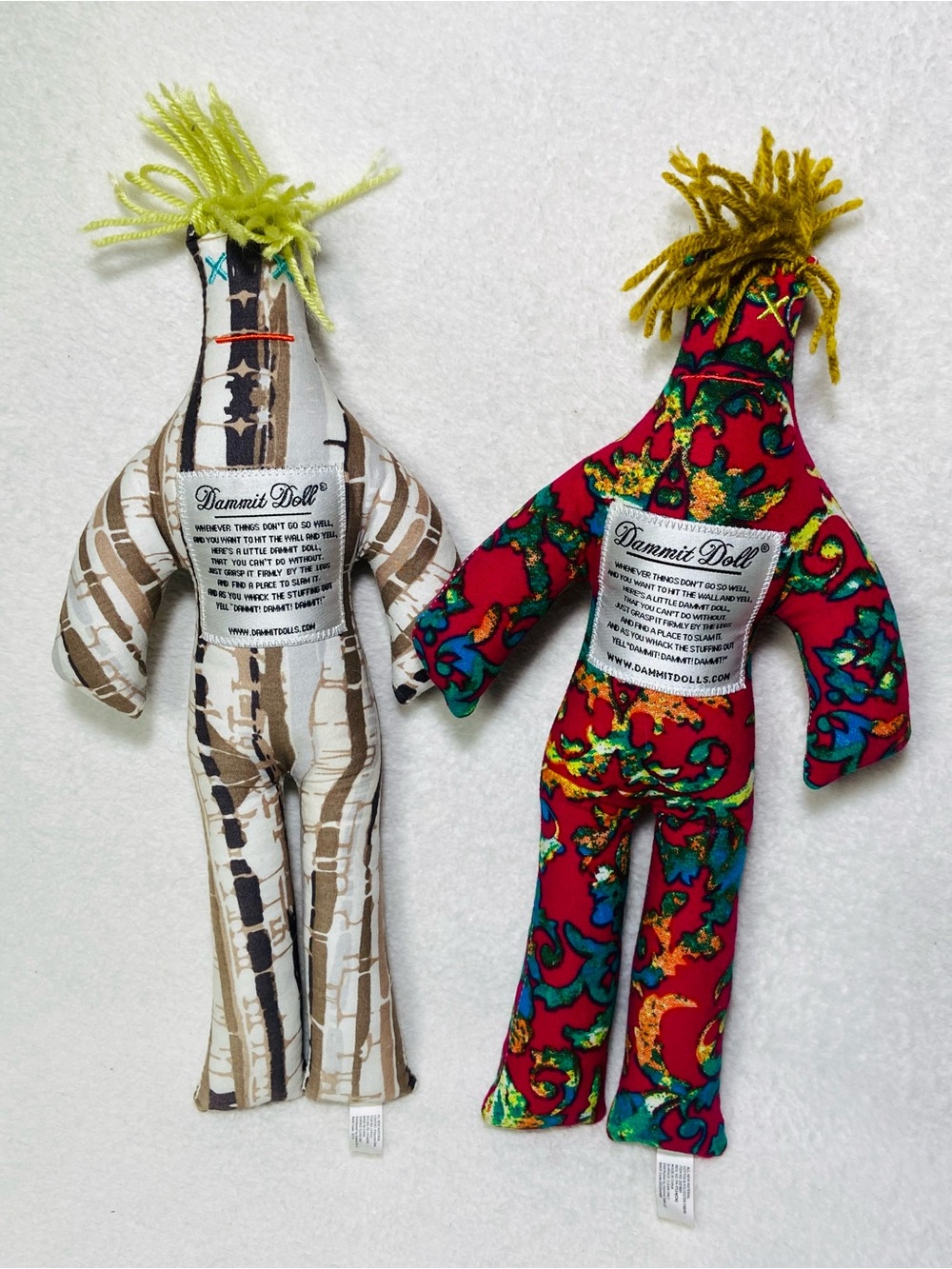 12” Dammit Doll Soft Plush Anger Management Stress Relief Dolls